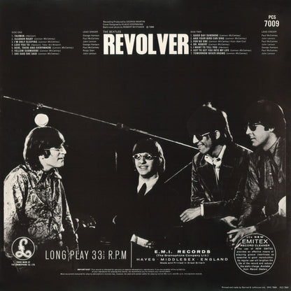 The Beatles : Revolver (LP, Album, RE)