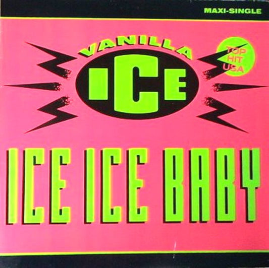 Vanilla Ice : Ice Ice Baby (12", Maxi)