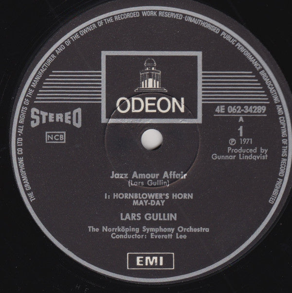 Lars Gullin : Jazz Amour Affair (LP)