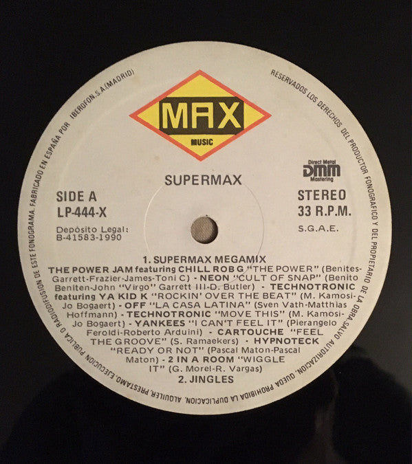 Various : Supermax (LP, Mixed)