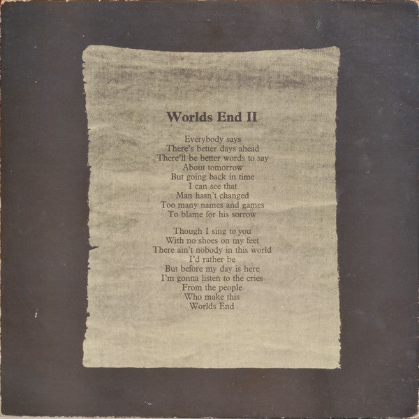 Andwella : World's End (LP, Album, Gat)