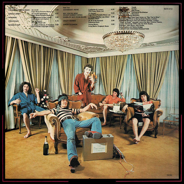 The Sensational Alex Harvey Band : The Penthouse Tapes (LP, Album)