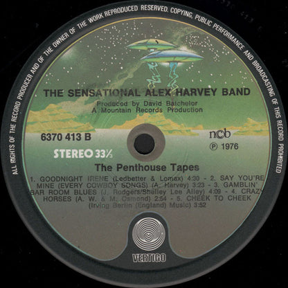 The Sensational Alex Harvey Band : The Penthouse Tapes (LP, Album)