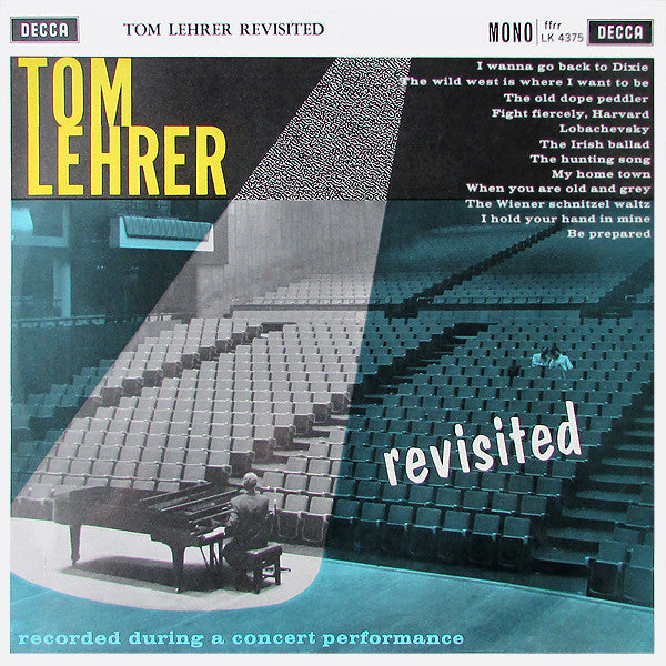 Tom Lehrer : Tom Lehrer Revisited (LP, Album, Mono)