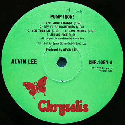 Alvin Lee : Pump Iron! (LP, Album)