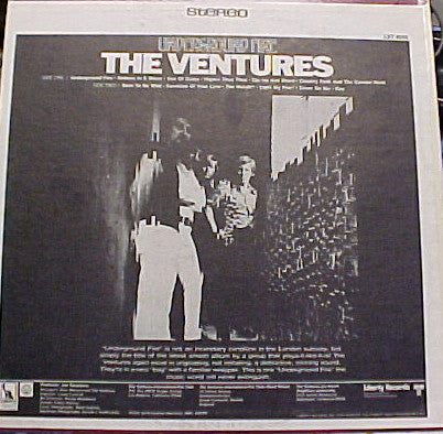 The Ventures : Underground Fire (LP, Album)