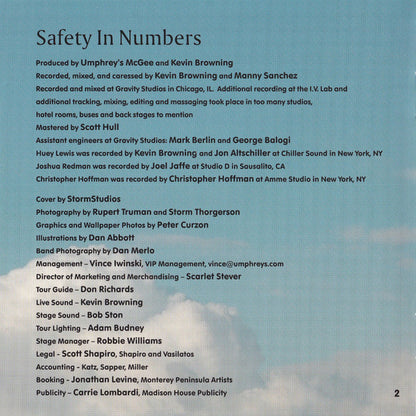 Umphrey's Mcgee : Safety In Numbers (CD, Album)