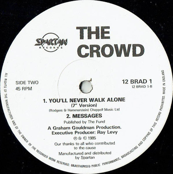 The Crowd (2) : You'll Never Walk Alone (Extended Version) (12", Single)