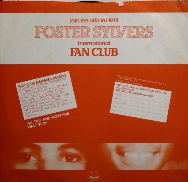 Foster Sylvers : Foster Sylvers (LP, Album)