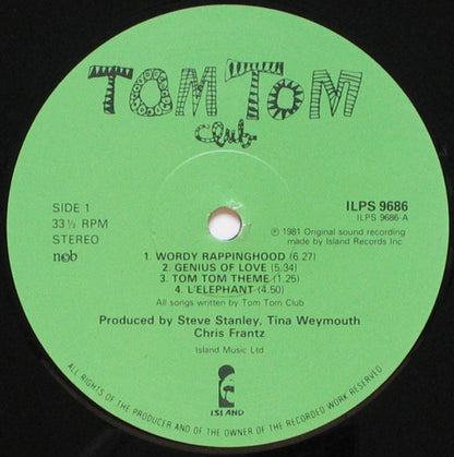 Tom Tom Club : Tom Tom Club (LP, Album)