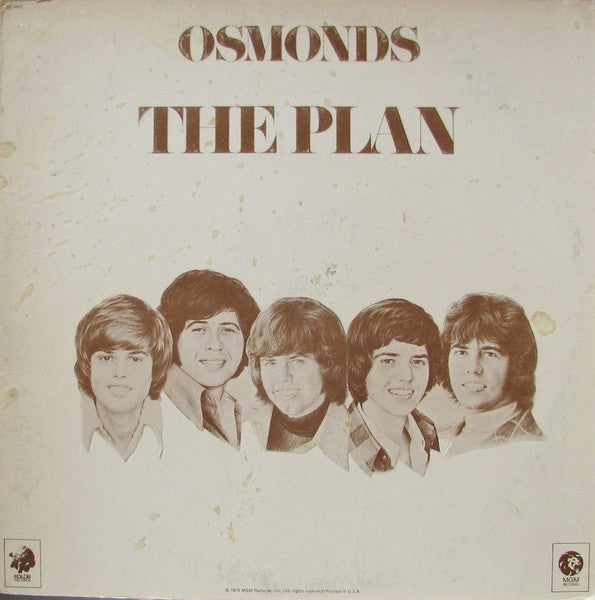 The Osmonds : The Plan (LP, Album, Tri)