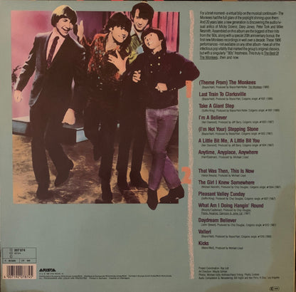 The Monkees : Then & Now... The Best Of The Monkees (LP, Comp, RE)