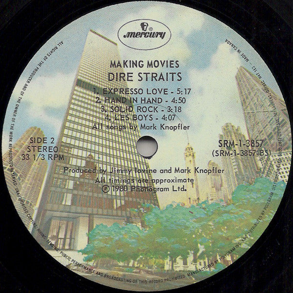 Dire Straits : Making Movies (LP, Album, Qua)