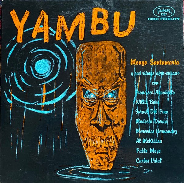 Mongo Santamaria Y Sus Ritmos Afro-Cubanos : Yambu (LP, Album, Mono, Red)