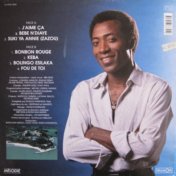 Bibi Den's Tshibayi & Les Marymbas : Bibi Dens & Les Marymbas (LP)