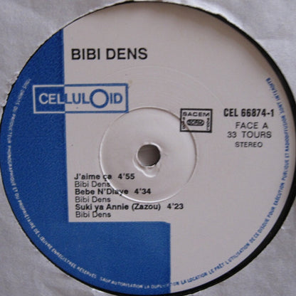 Bibi Den's Tshibayi & Les Marymbas : Bibi Dens & Les Marymbas (LP)