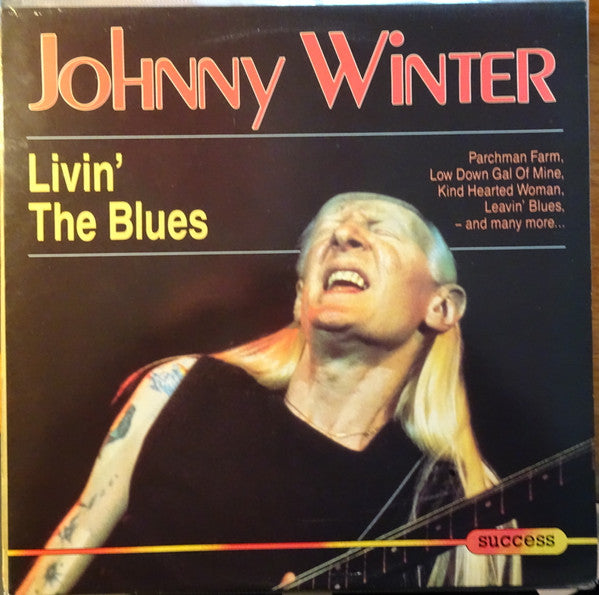 Johnny Winter : Livin' The Blues (LP, Comp)