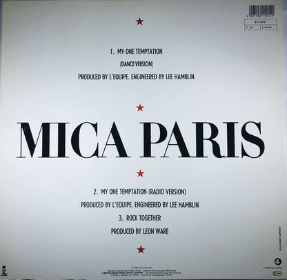 Mica Paris : My One Temptation (12", Maxi)