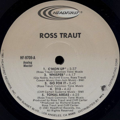 Ross Traut : Ross Traut (LP, Album)