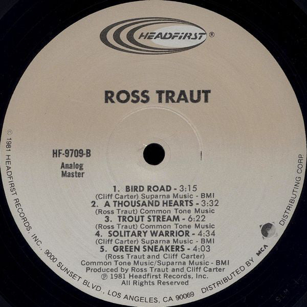 Ross Traut : Ross Traut (LP, Album)