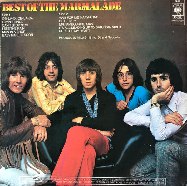 The Marmalade : The Best Of The Marmalade (LP, Comp)