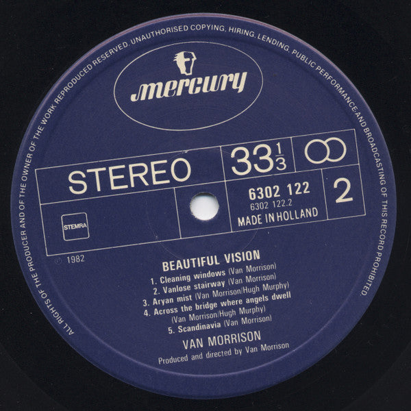 Van Morrison : Beautiful Vision (LP, Album)