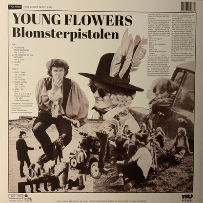 Young Flowers : Blomsterpistolen (LP, Album, Ltd, Num, RE, RM, Gre)