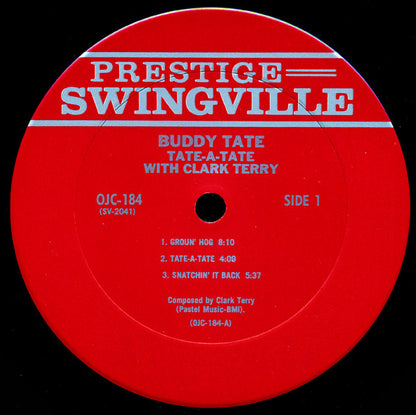 Buddy Tate With Clark Terry : Tate-A-Tate (LP, Album, RE)