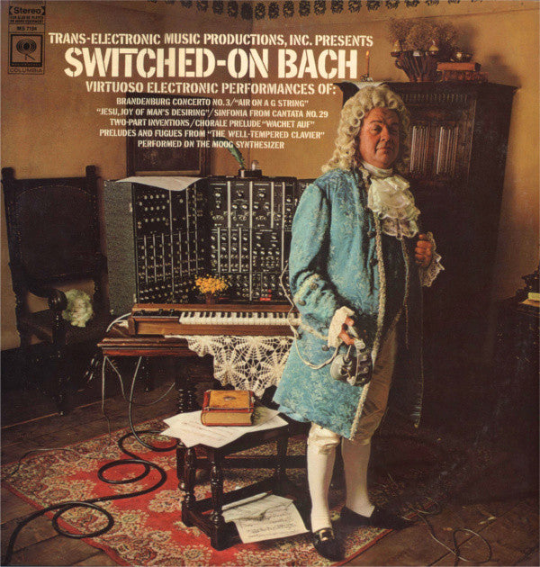 Walter Carlos : Switched-On Bach (LP, Album, RE)