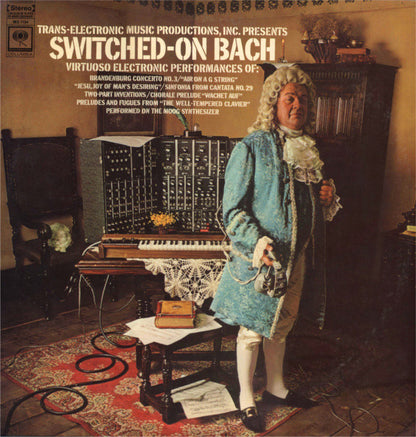 Walter Carlos : Switched-On Bach (LP, Album, RE)