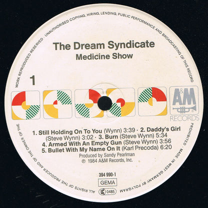 The Dream Syndicate : Medicine Show (LP, Album, RE)