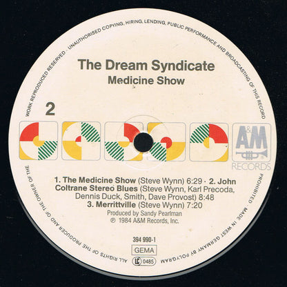 The Dream Syndicate : Medicine Show (LP, Album, RE)