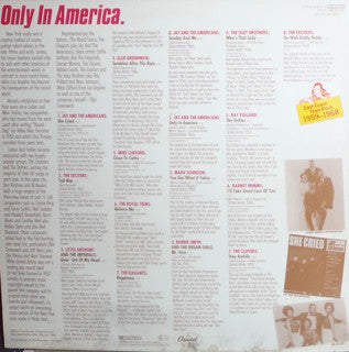 Various : Only In America East Coast Teen-Rock 1959-1968 (LP, Comp)