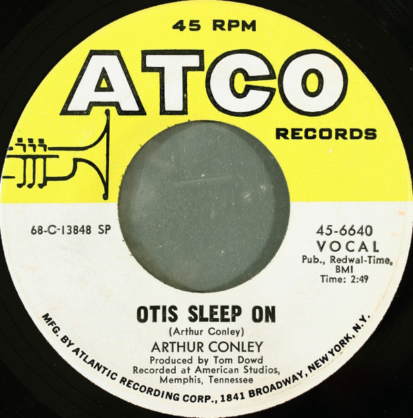 Arthur Conley : Ob-La-Di, Ob-La-Da / Otis Sleep On (7", SP )