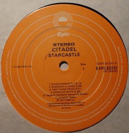 Starcastle : Citadel (LP, Album)