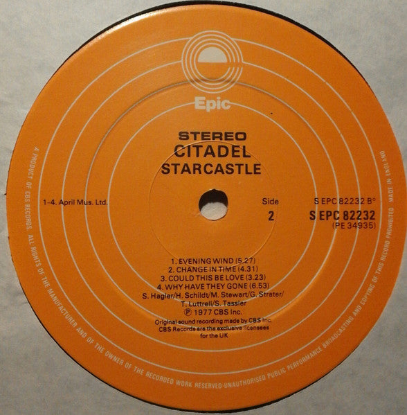 Starcastle : Citadel (LP, Album)