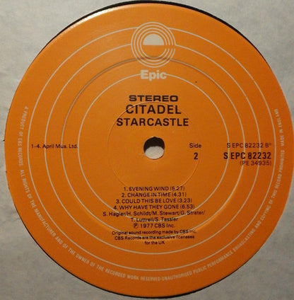 Starcastle : Citadel (LP, Album)