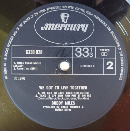 Buddy Miles : We Got To Live Together (LP, Album)