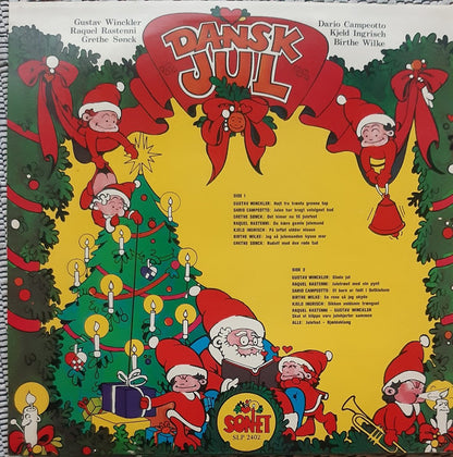 Various : Dansk Jul (LP, Mono, RE)