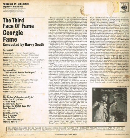 Georgie Fame : The Third Face Of Fame (LP, Album)