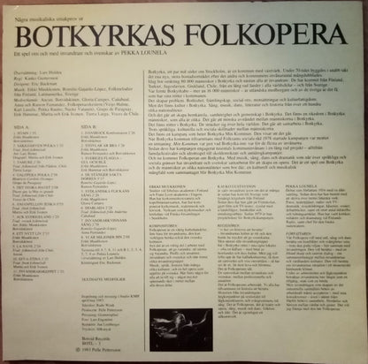 Various : Botkyrkas Folkopera (LP, Album)