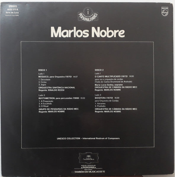 Marlos Nobre : Personalidades Vol. 1 (2xLP)