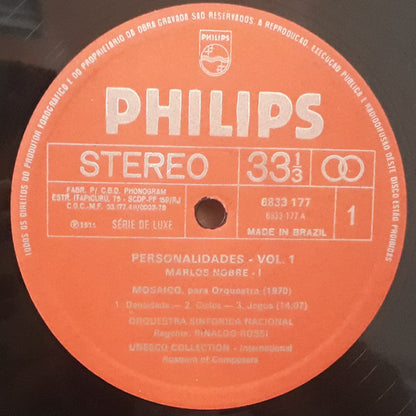 Marlos Nobre : Personalidades Vol. 1 (2xLP)