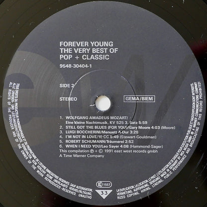 Various : Forever Young / The Very Best Of Pop And Classic (2xLP, Comp)