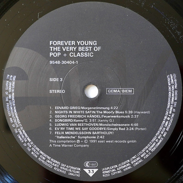Various : Forever Young / The Very Best Of Pop And Classic (2xLP, Comp)