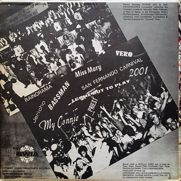 Byron Lee And The Dragonaires : Carnival In Trinidad (LP, Album)