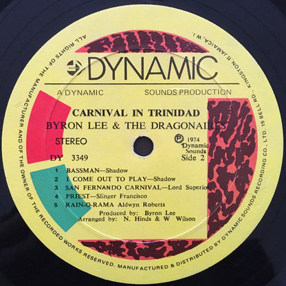 Byron Lee And The Dragonaires : Carnival In Trinidad (LP, Album)