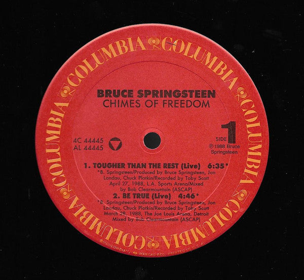 Bruce Springsteen : Chimes Of Freedom (12", EP)