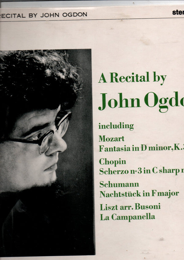 John Ogdon : A Recital By John Ogdon (LP, RP)