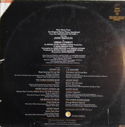 Various : Urban Cowboy II (More Music From The Original Motion Picture Soundtrack) (LP, Album, Comp)